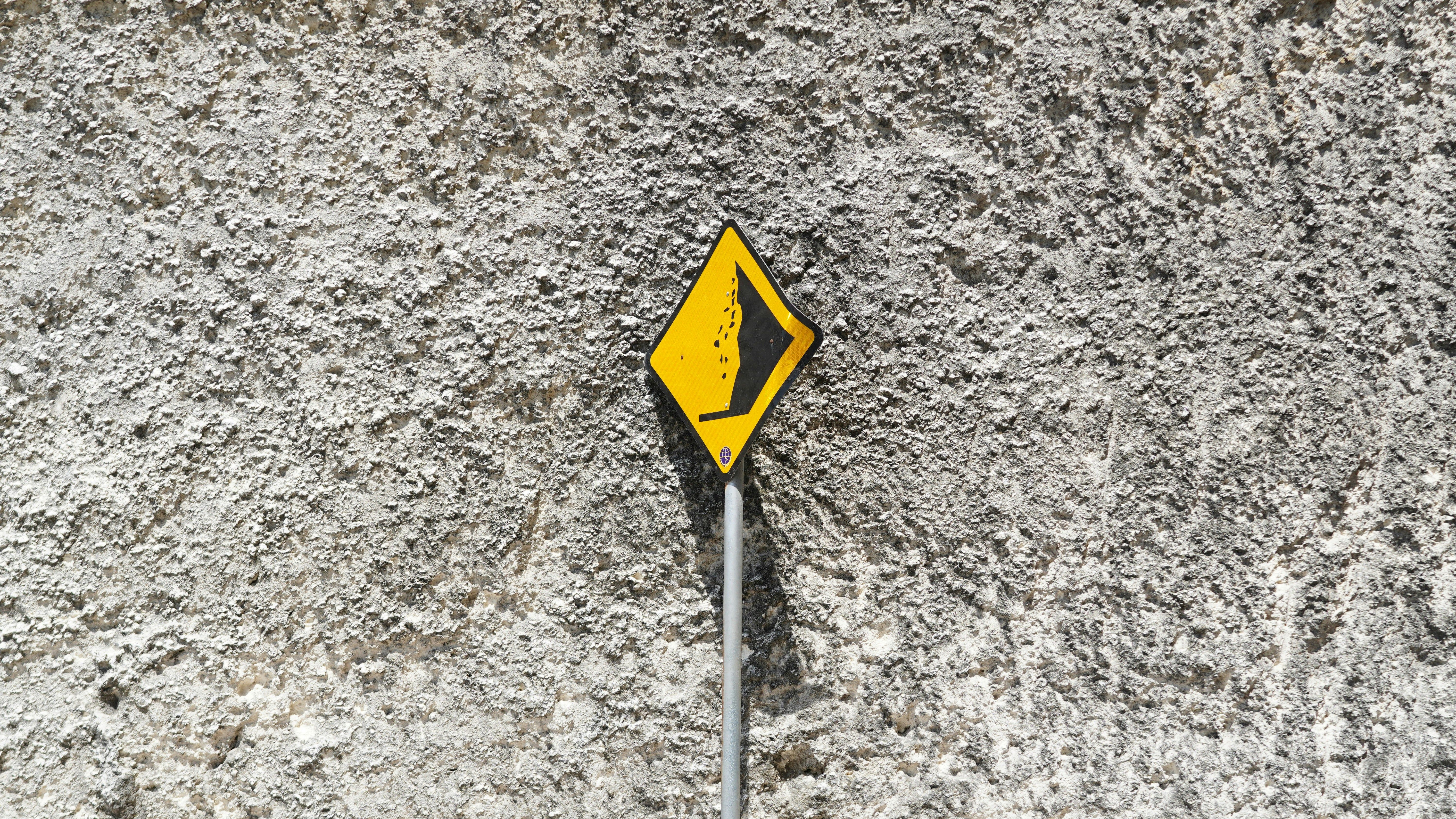 Warning caution sign